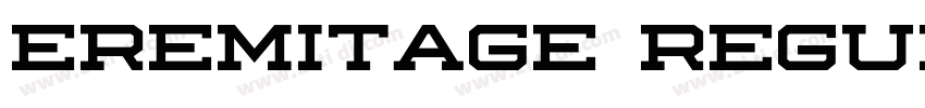 Eremitage Regular字体转换